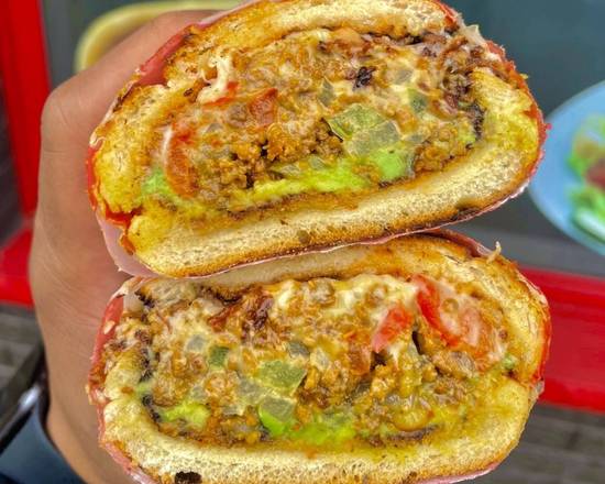 Order Chopped Cheese Sandwich food online from Salt Pepper Ketchup store, Hawthorne on bringmethat.com