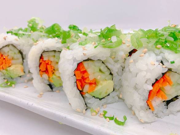 Order Vegetables Roll (8 pcs) food online from Narumi Sushi store, Lemon Grove on bringmethat.com