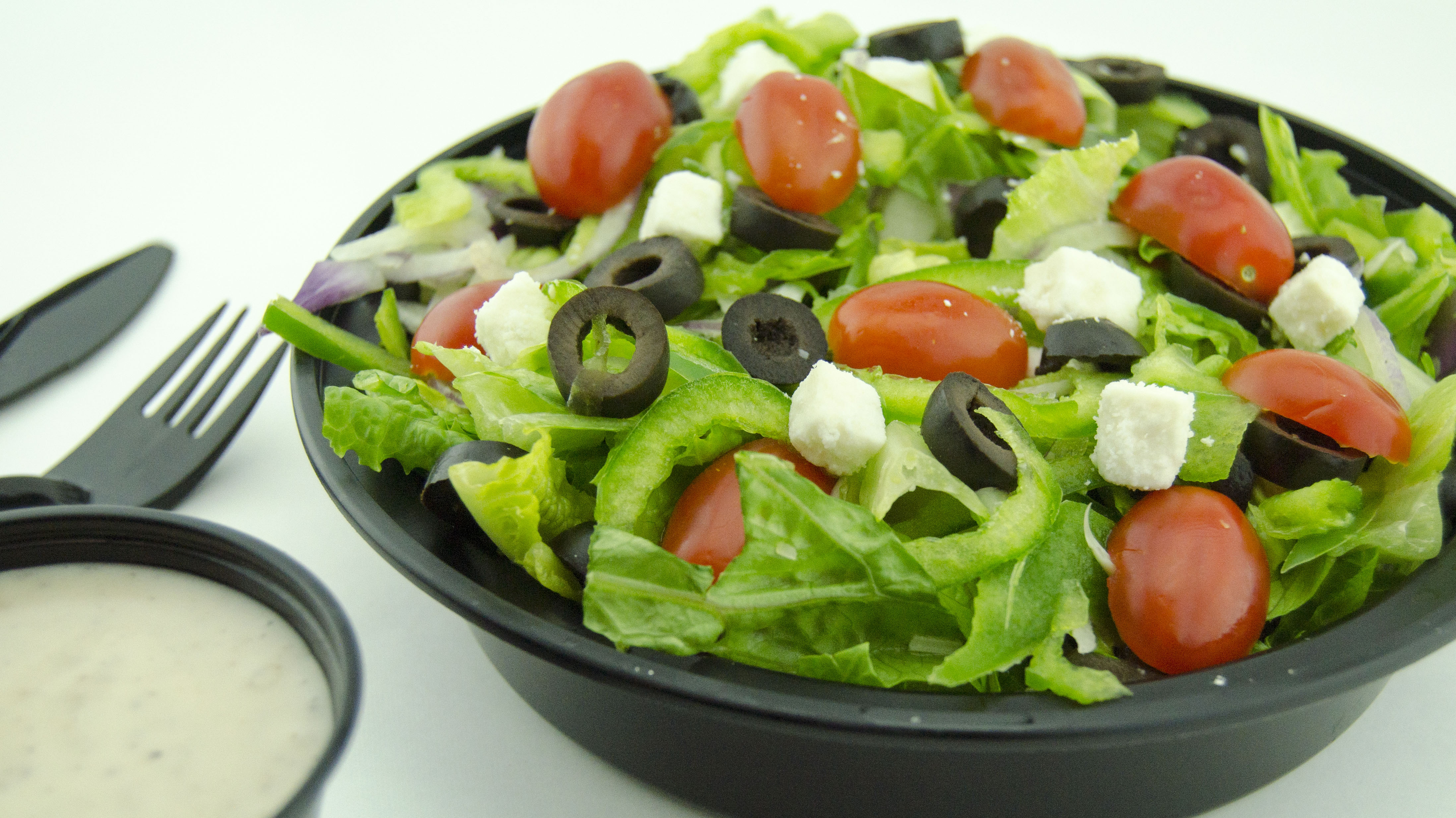 Order Greek Salad food online from RVA Pizza store, Henrico on bringmethat.com