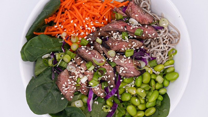 Order Ichiban Steak food online from Greenspot Salad store, San Diego on bringmethat.com