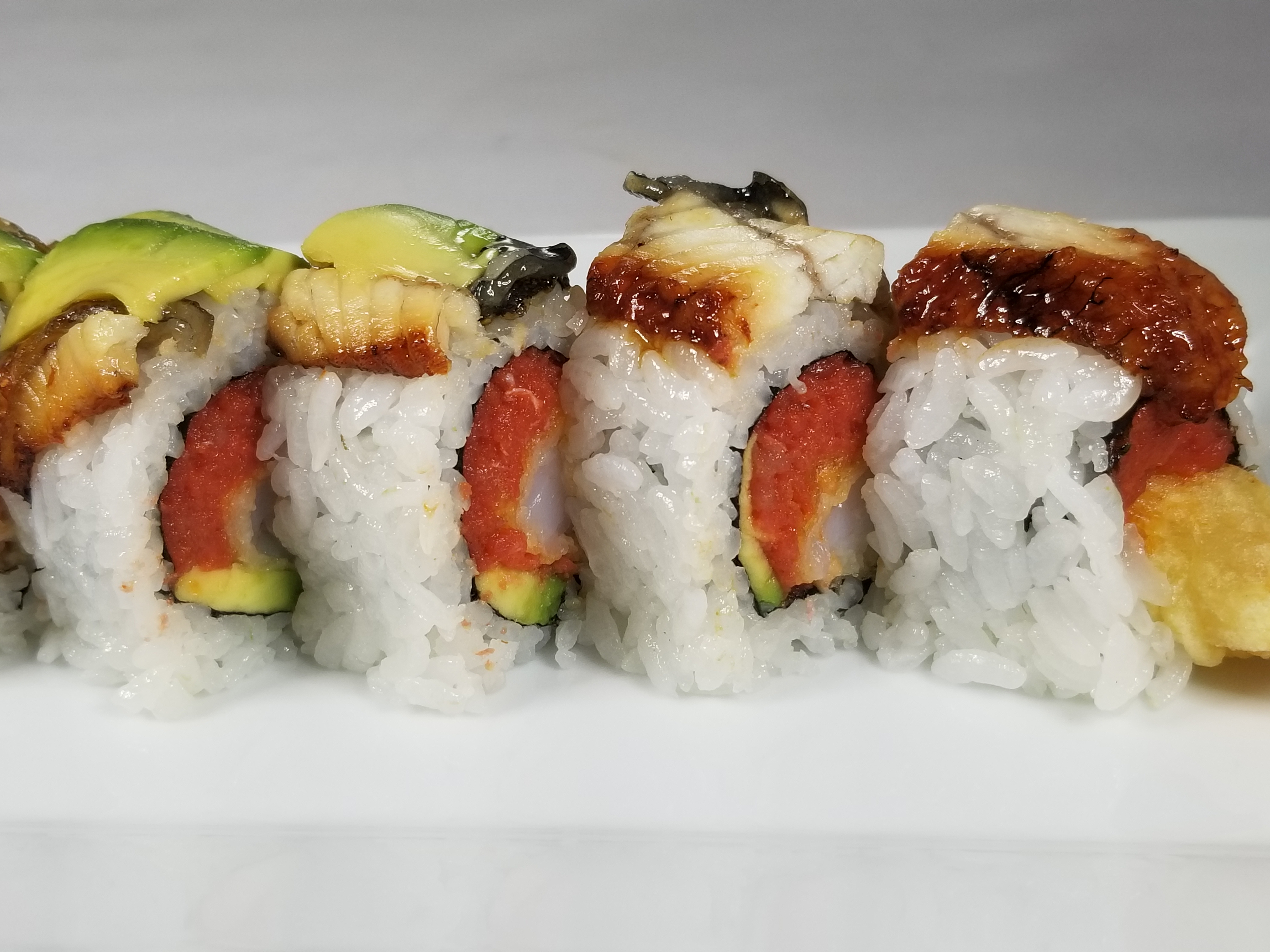 Order Eel and Tempura Roll food online from Fusion Izakaya 52 store, San Diego on bringmethat.com
