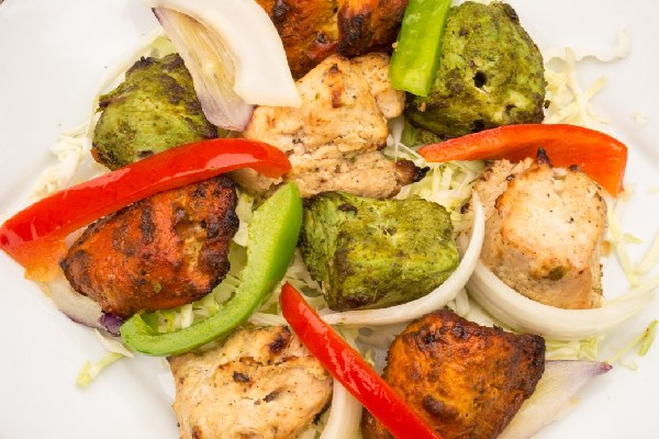 Order Mixed Trio Grilled Chicken food online from Cafe Delhi store, Carnegie on bringmethat.com