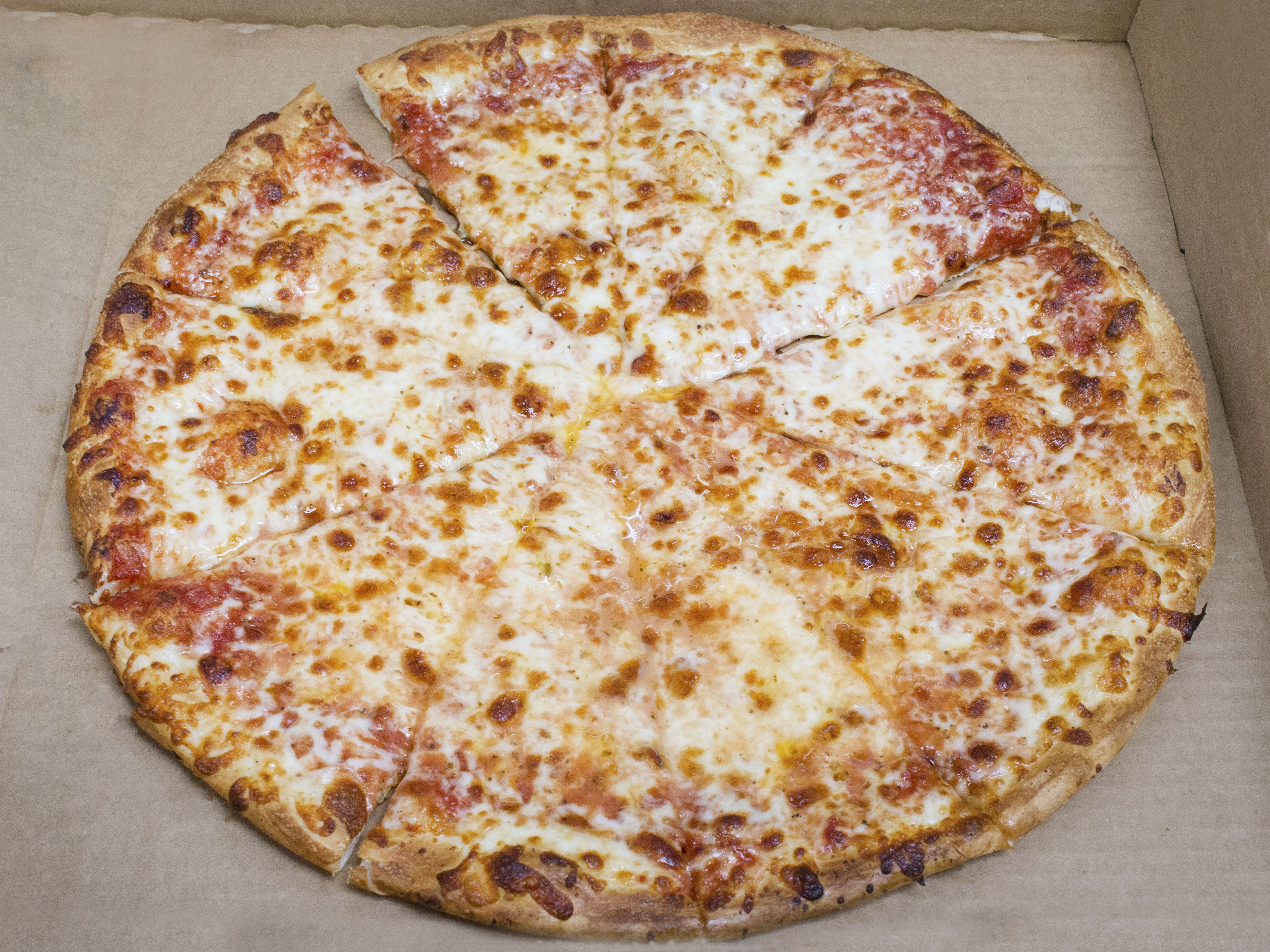 Order Cheese Pizza food online from Crazy Pizza store, Dearborn Heights on bringmethat.com