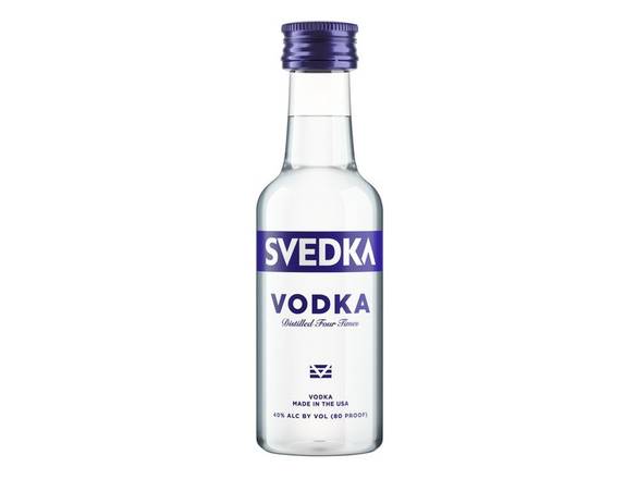 Order SVEDKA Vodka - 50ml Bottle food online from Josh Wines & Liquors Inc store, New York on bringmethat.com