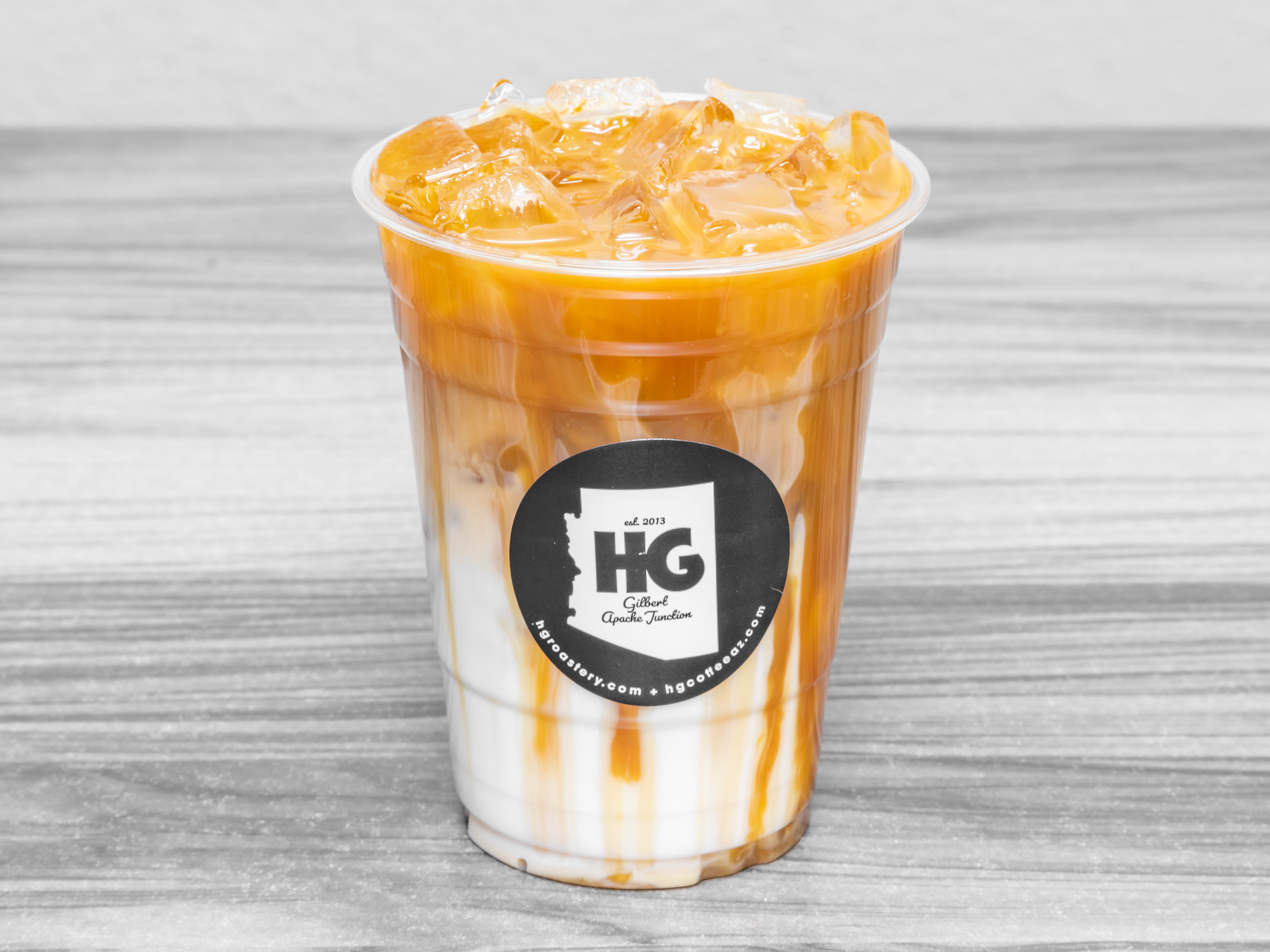 Order Iced Car Mac food online from Hg Coffee store, Apache Junction on bringmethat.com