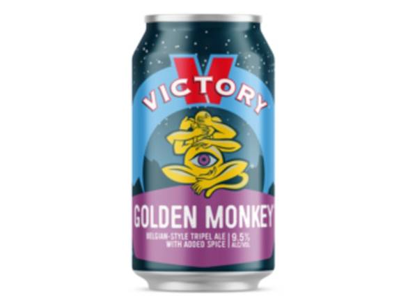Order Victory Golden Monkey - 6x 12oz Cans food online from Booze & Brews Liquor store, Burbank on bringmethat.com