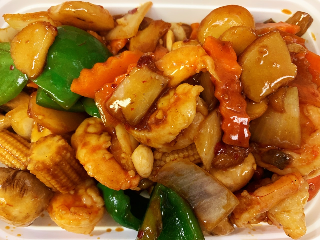 Order Kung Pao Shrimp food online from Dragon Inn store, Durham on bringmethat.com