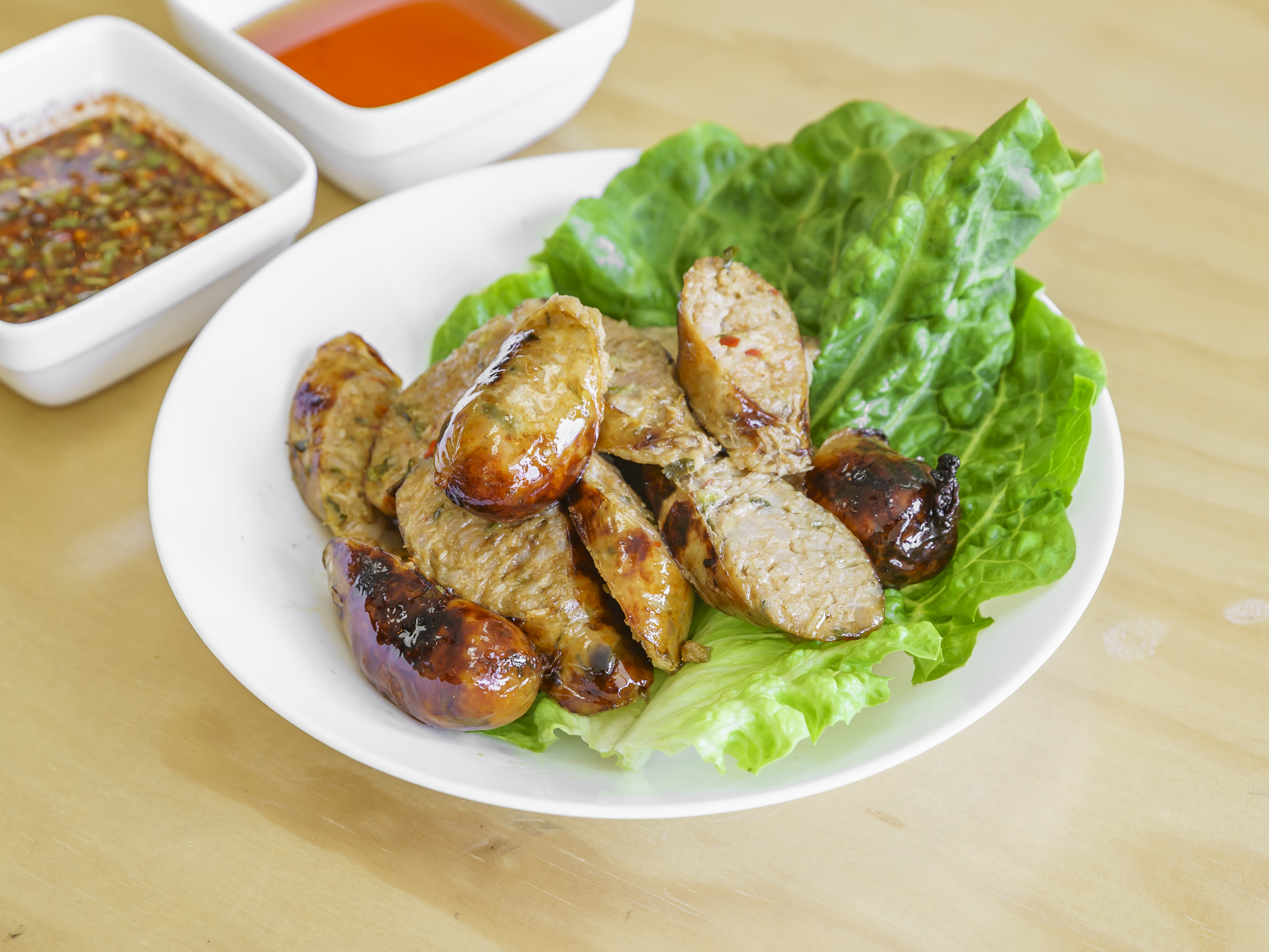 Order Lao Sausage food online from Owl Owl Thai Lao Street Food store, Signal Hill on bringmethat.com