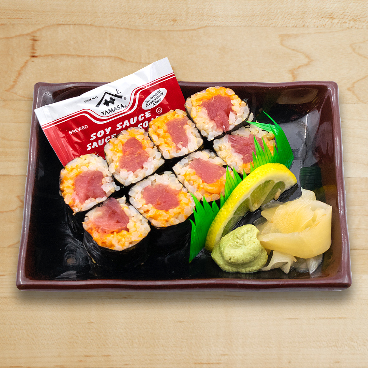 Order S - Spicy Tuna Roll food online from Tosai store, Los Angeles on bringmethat.com
