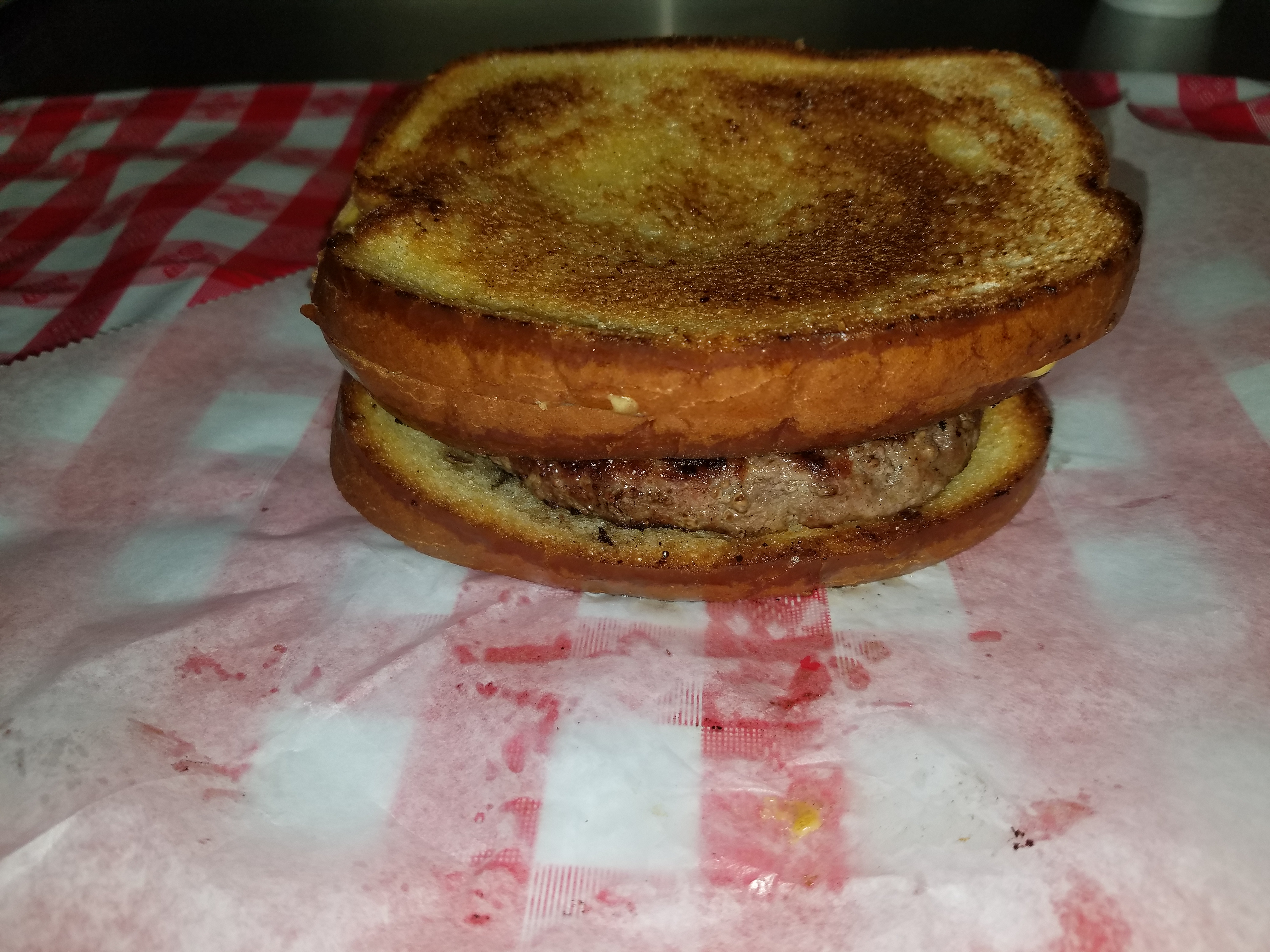 Order Grilled Cheeseburger food online from Herms Palace store, Skokie on bringmethat.com