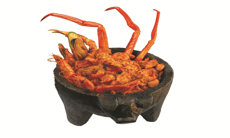 Order 18. Molcajete Kora food online from Malta Mexican Seafood store, Lake Forest on bringmethat.com