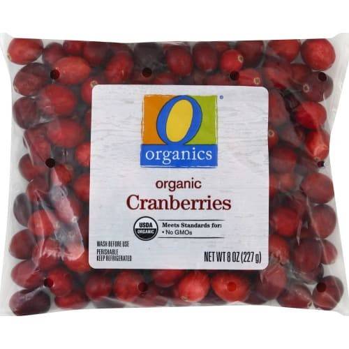 Order O Organics · Organic Cranberries (8 oz) food online from Shaw's store, Colchester on bringmethat.com