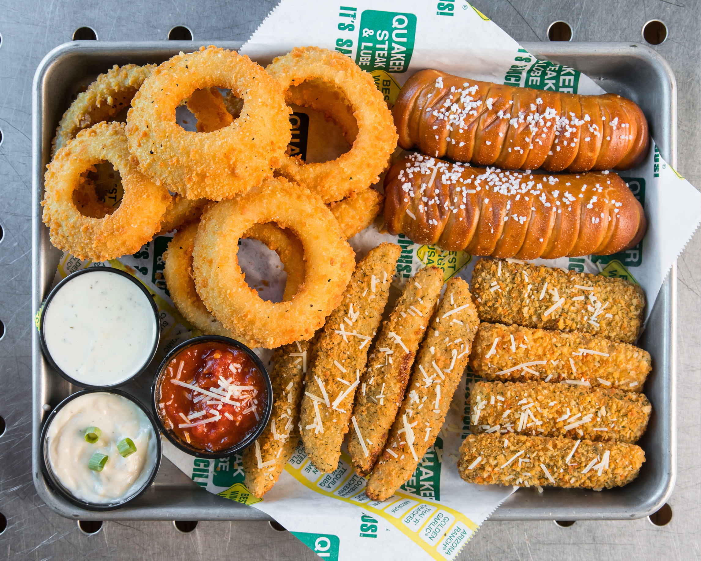 Order 4-Wheeler food online from Quaker Steak and Lube store, Milford on bringmethat.com