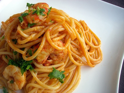 Order Spaghetti Shrimp Marinara food online from Mama Says store, Torrance on bringmethat.com