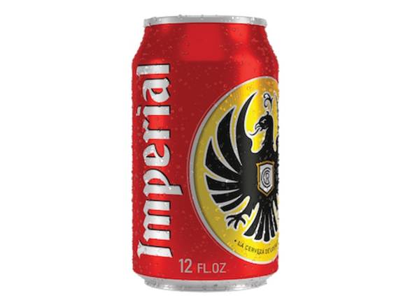 Order Imperial Cerveza - 12x 12oz Cans food online from Liquor Cabinet store, Houston on bringmethat.com