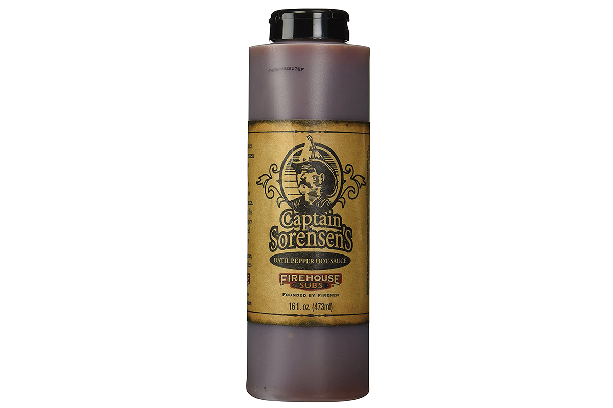 Order Captain Sorensen's Datil Pepper Hot Sauce food online from Firehouse Subs - Ooltewah store, Ooltewah on bringmethat.com