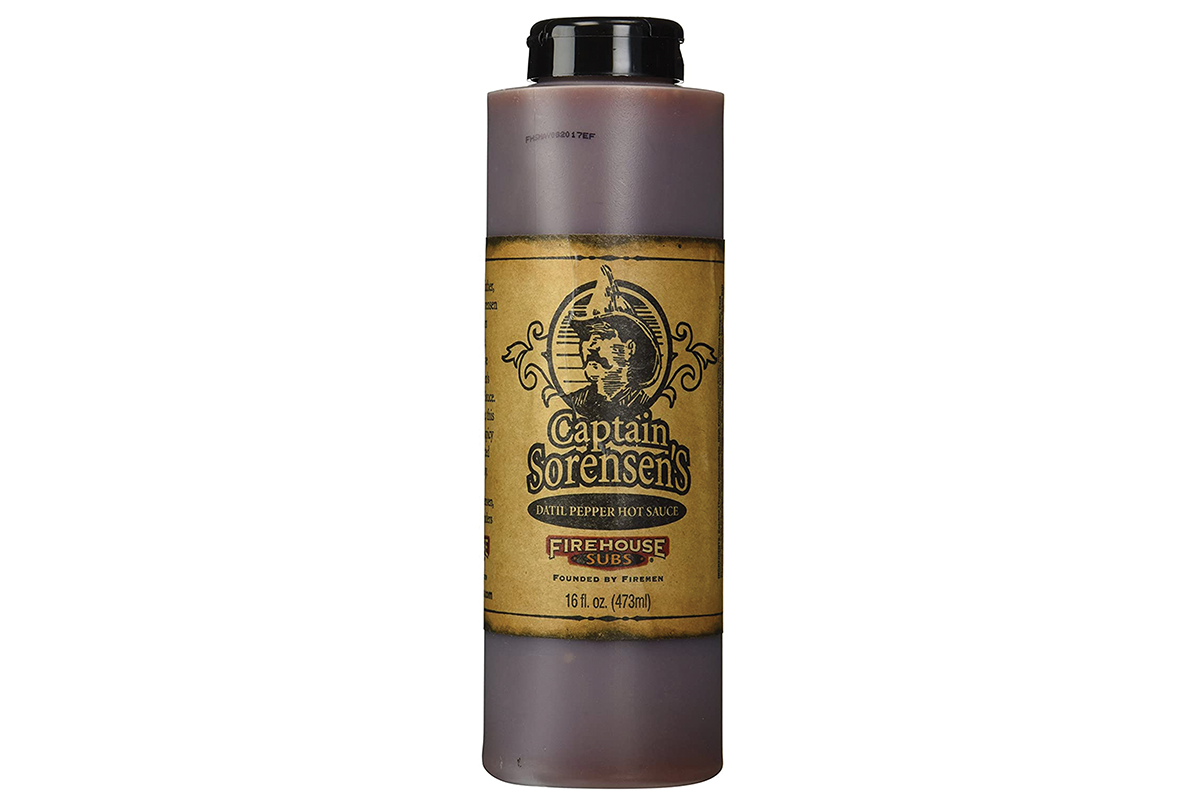 Order Captain Sorensen's Datil Pepper Hot Sauce food online from Firehouse Subs store, Roseville on bringmethat.com