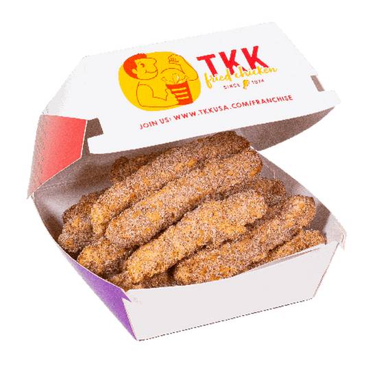 Order Churro Sweet Potato Fries food online from Kung Fu Tea & Tkk Fried Chicken store, Lexington on bringmethat.com