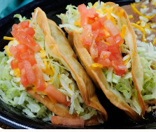 Order 1. Taco Plate food online from Fernando's store, Omaha on bringmethat.com