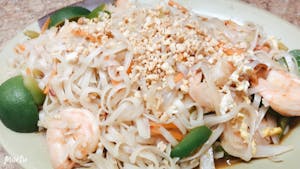 Order 38. Shrimp Pad Thai 虾泰面 food online from China Town store, Mchenry on bringmethat.com