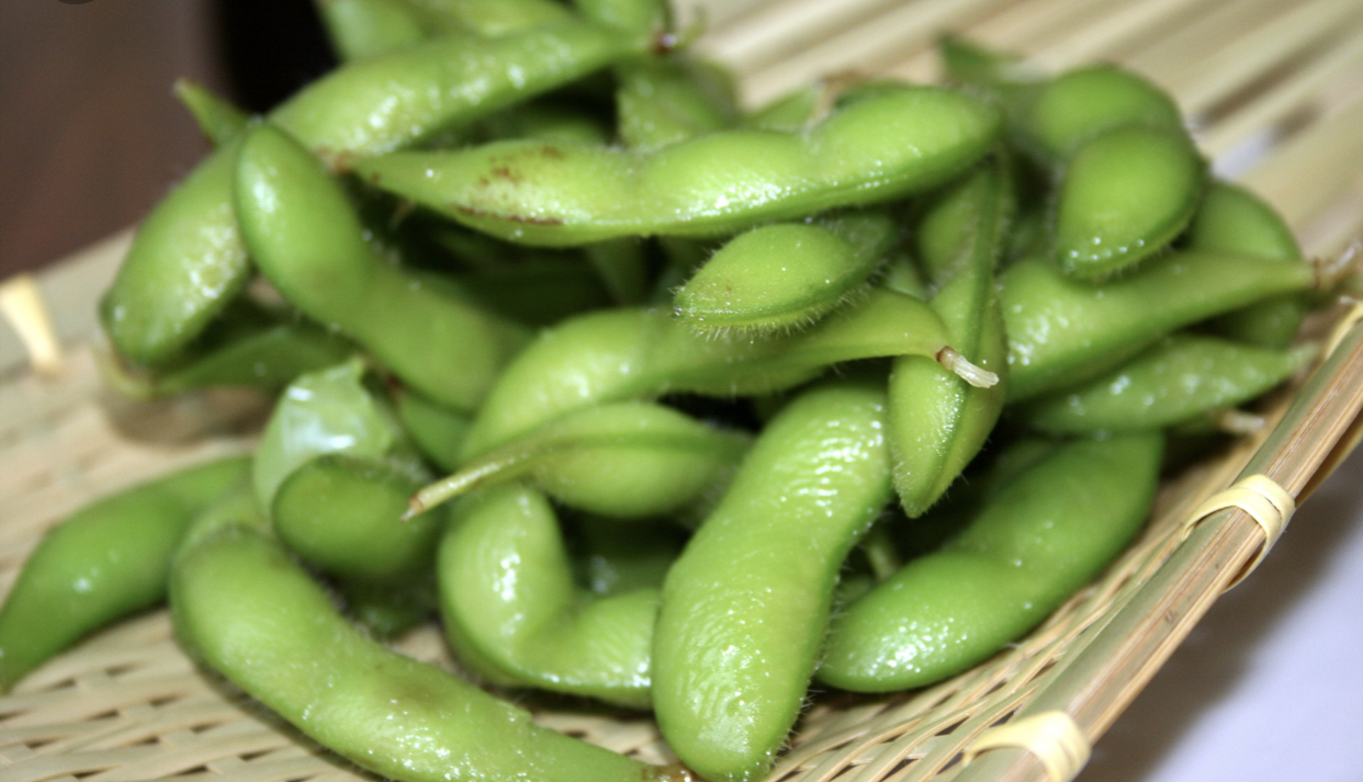 Order 15c. Edamame (Soybean) food online from Chinatown Kitchen store, Teaneck on bringmethat.com