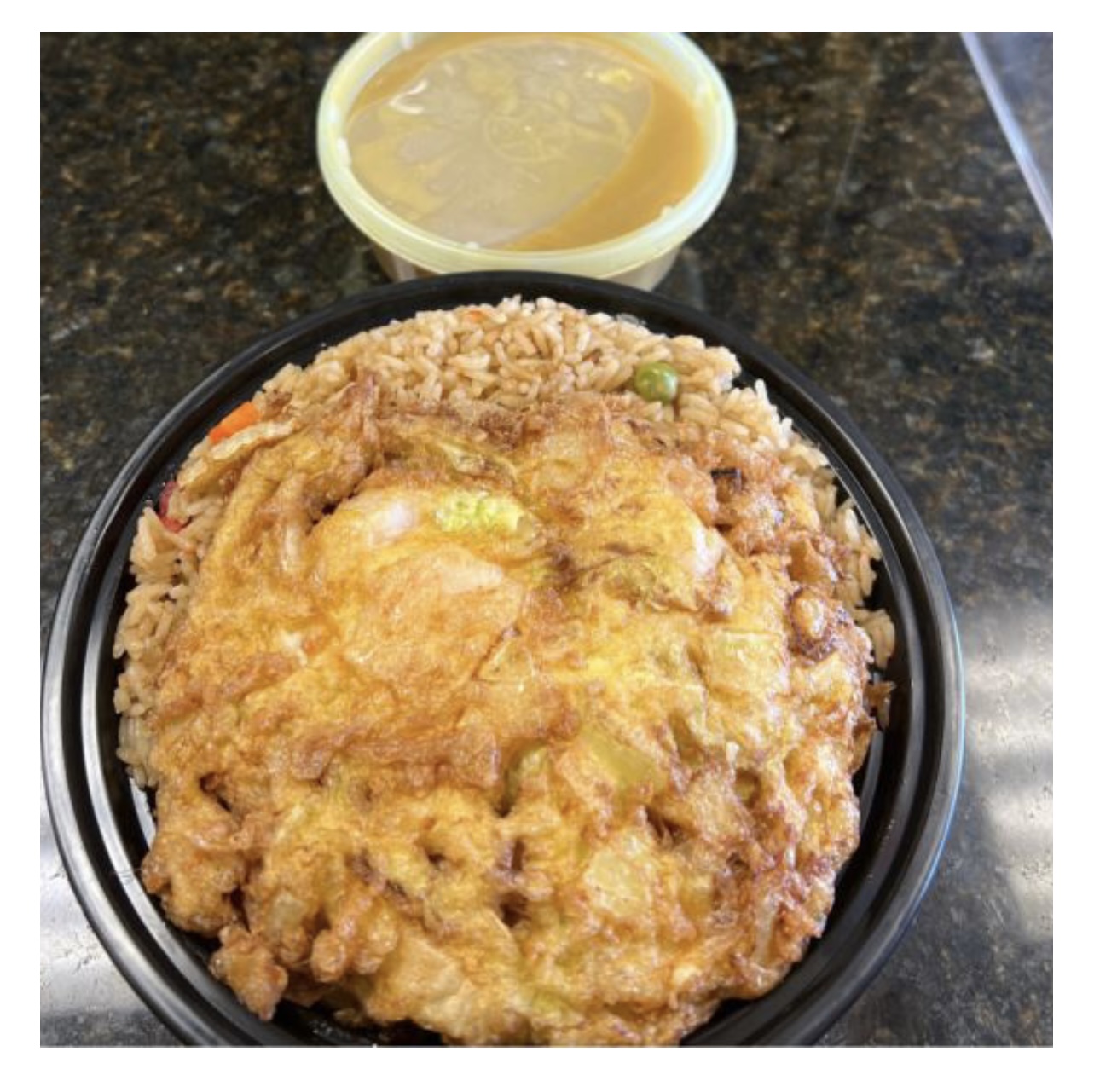 Order L34. Shrimp Egg Foo Young 虾蓉蛋 food online from China Star store, Blue Bell on bringmethat.com