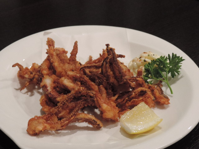 Order J7. Fried Squid Shreds food online from Icho Izakaya Fusion Cuisine store, Temple City on bringmethat.com