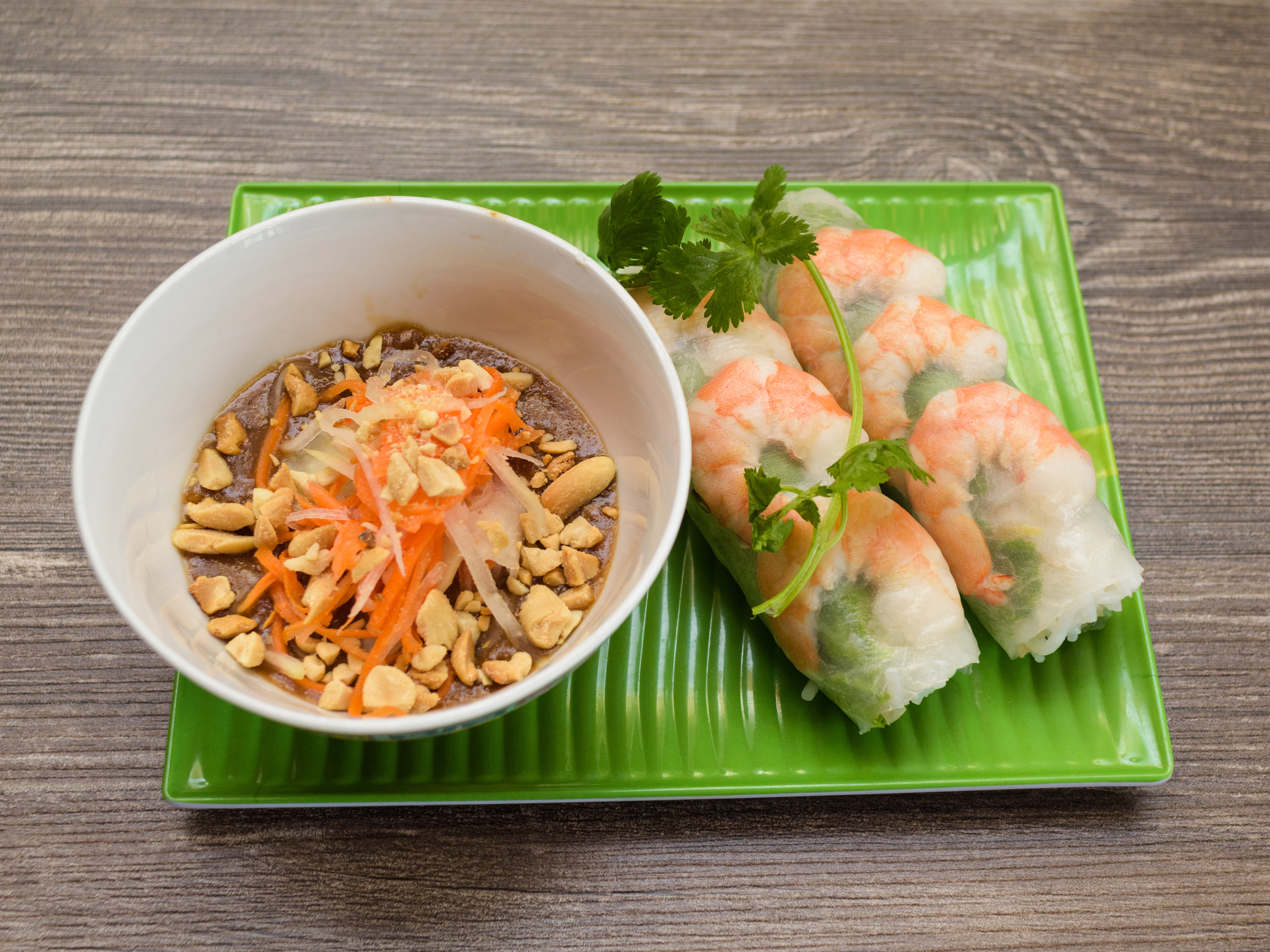 Order 2 Piece Spring Rolls food online from Buncha Hanoi store, Glenview on bringmethat.com