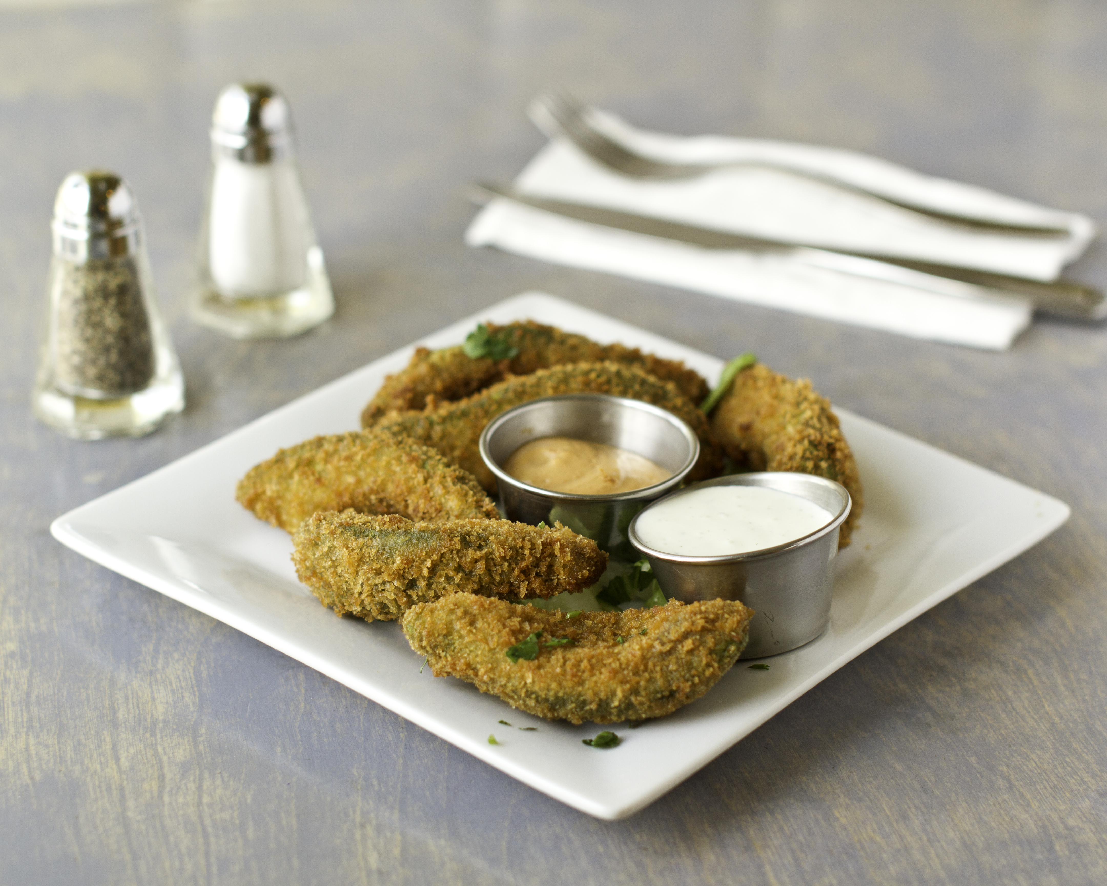 Order Avocado Fries food online from Bru's Wiffle - A Waffle Joint store, Santa Monica on bringmethat.com