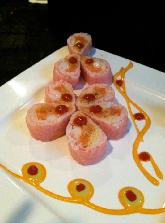 Order Spicy Girl Roll food online from Shogun Sushi Sake Bar store, Delmar on bringmethat.com
