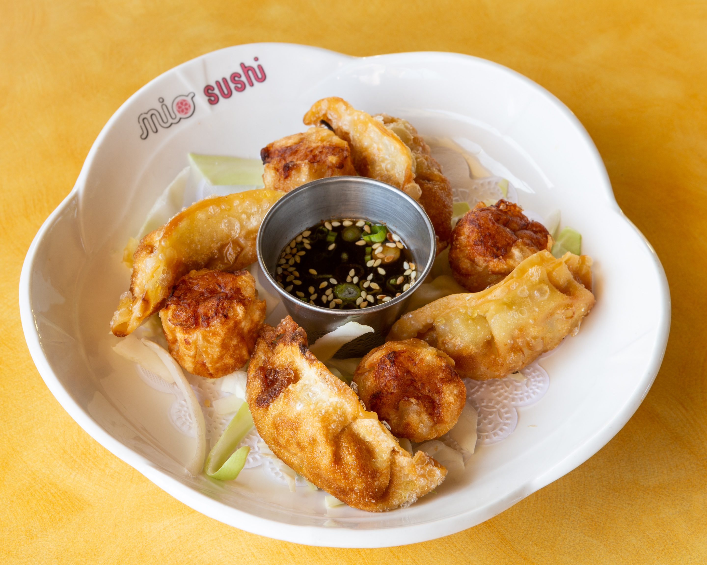 Order Shrimp Shumai and Gyoza Combo food online from Mio Sushi store, Beaverton on bringmethat.com