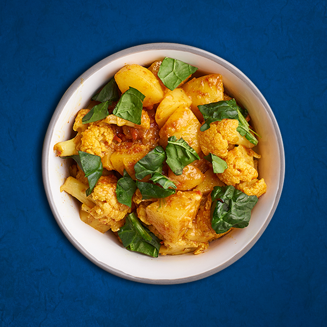 Order Potato & Cauliflower  food online from Indian Vegan Experiment store, Alpharetta on bringmethat.com