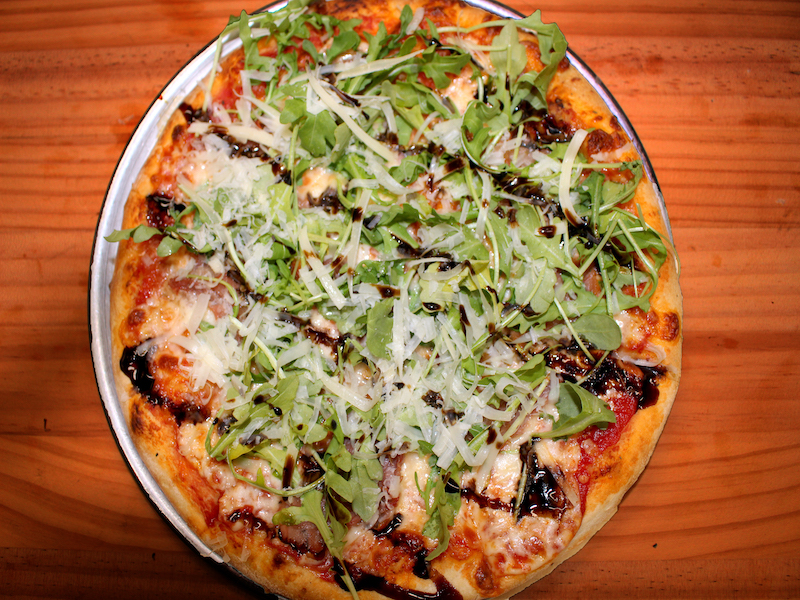 Order Prosciutto Arugula Pizza food online from Stefano's Pizza Express store, Pharr on bringmethat.com