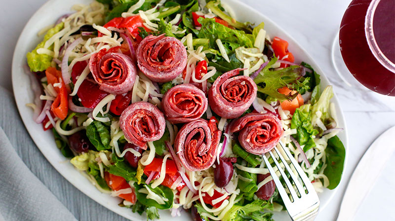 Order Antipasto Salad food online from Pies & Pints store, Charleston on bringmethat.com