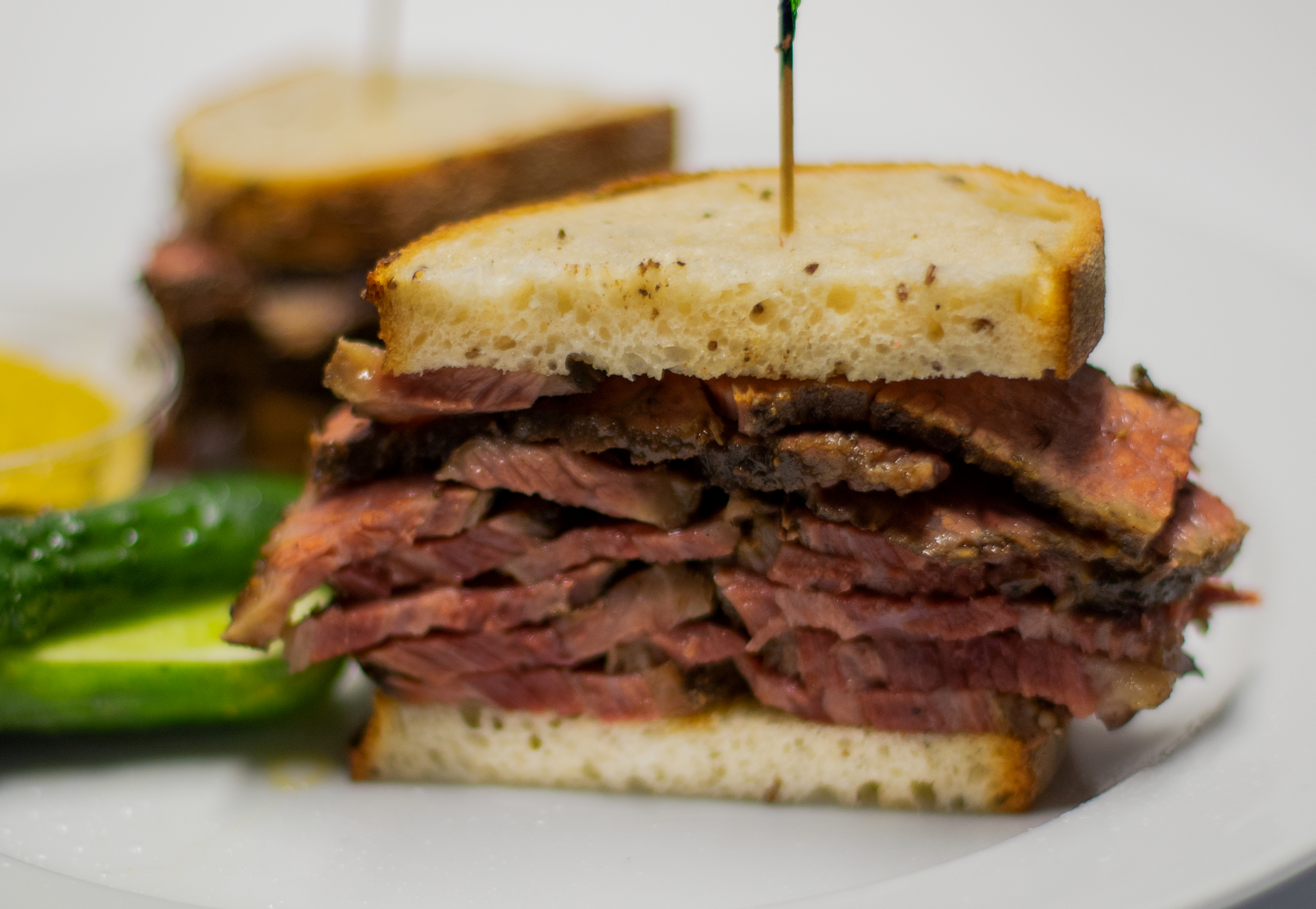 Order Pastrami on Rye Sandwich food online from Five Points Pastrami store, New York on bringmethat.com
