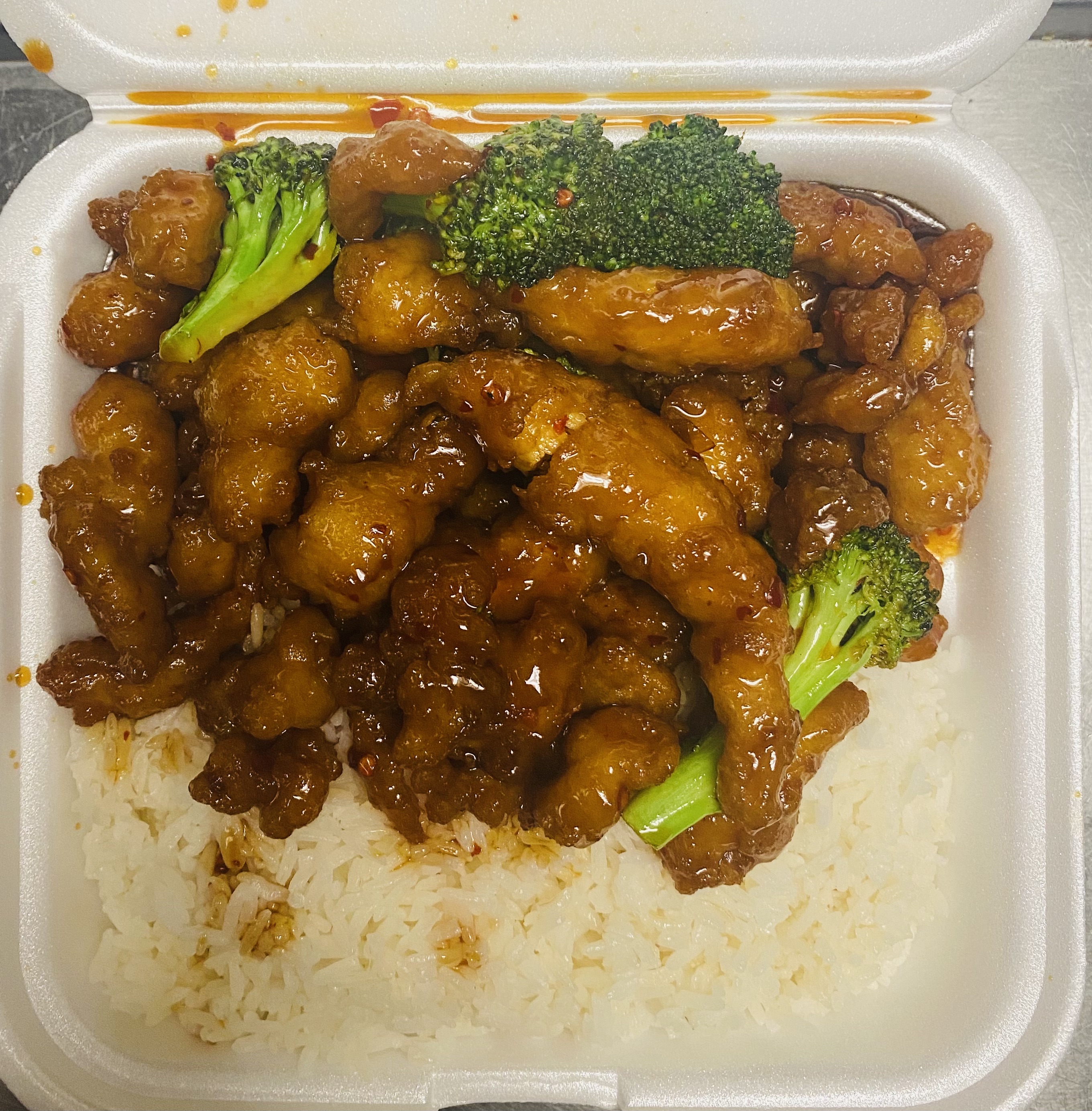 Order White Meat General Tso's Chicken (Best Seller) food online from Szechuan Express store, Pittsburgh on bringmethat.com
