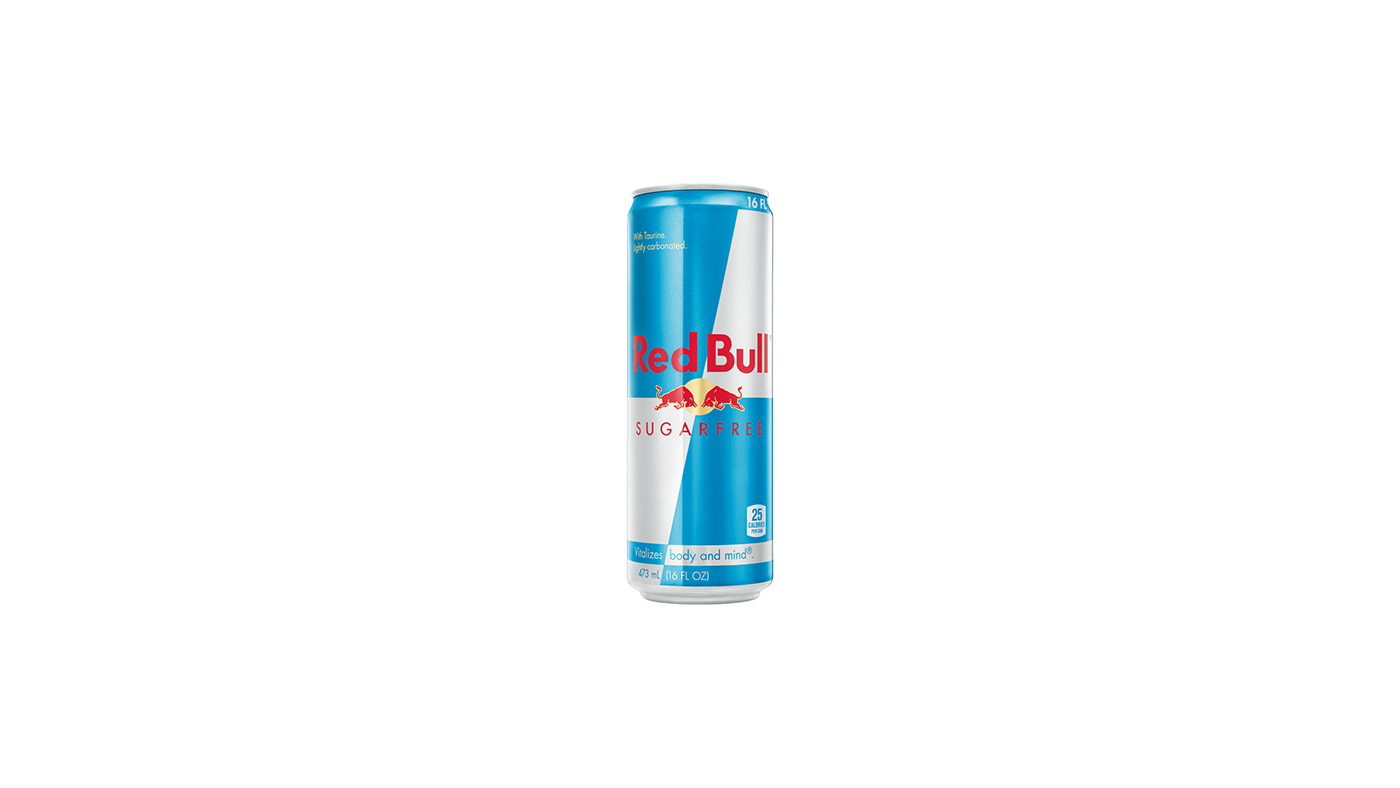 Order Red Bull Sugar Free Energy Drink 16oz food online from Extramile store, Los Angeles on bringmethat.com