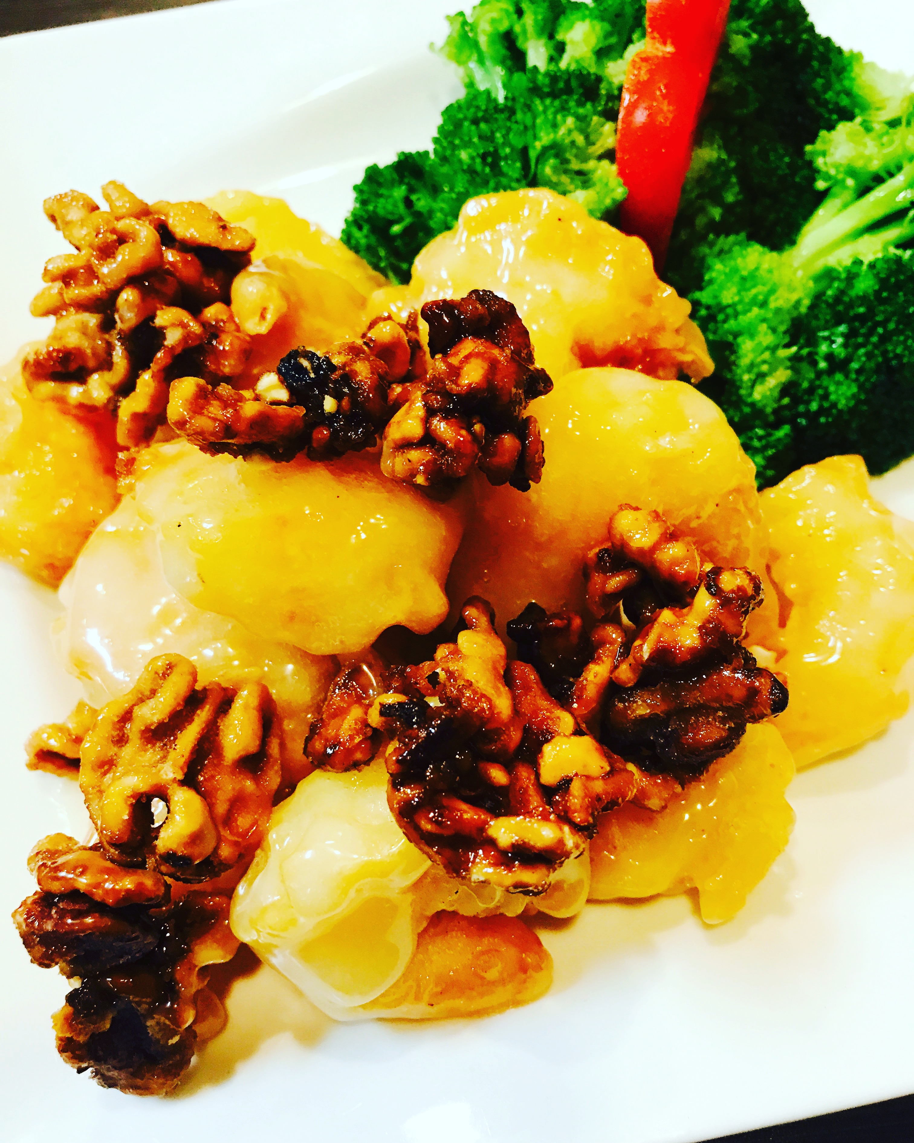 Order Shrimp with Candy Walnut/ 核桃虾 food online from Chef Tang store, Vista on bringmethat.com