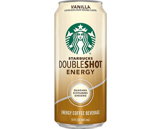 Order Starbucks DoubleShot Energy Vanilla 15oz food online from Chevron store, Mesa on bringmethat.com
