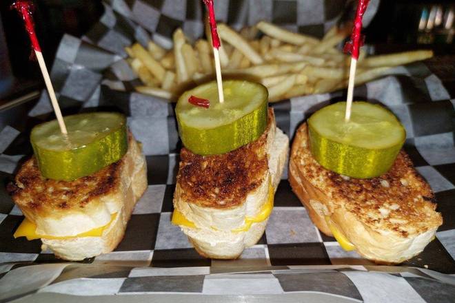 Order Grilled Cheese Sliders food online from Garage Bar Willoughby store, Willoughby on bringmethat.com