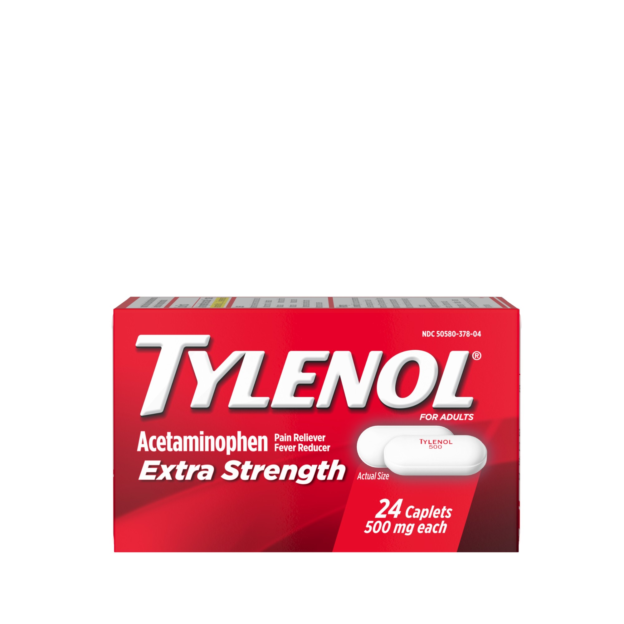 Order Tylenol Extra Strength Acetaminophen Caplets - 500mg, 24 ct food online from Rite Aid store, SUFFOLK on bringmethat.com