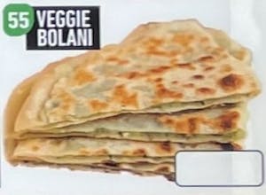 Order #55 Veggie Bolani food online from Jersey Kabob Platter & Pizza store, Monroe Township on bringmethat.com