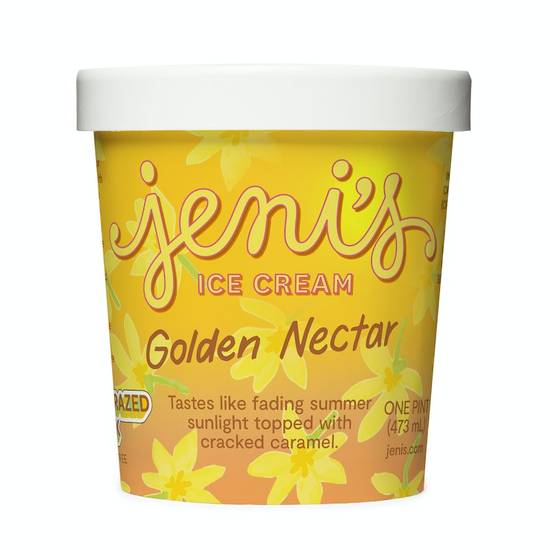 Order Golden Nectar Pint food online from Jeni The Battery store, Cobb County on bringmethat.com