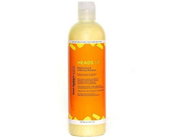 Order Aunt Jackie's Heads Up Moisturizing & Softening Shampoo 12fl oz food online from iDa Beauty Supply Store store, Middletown on bringmethat.com