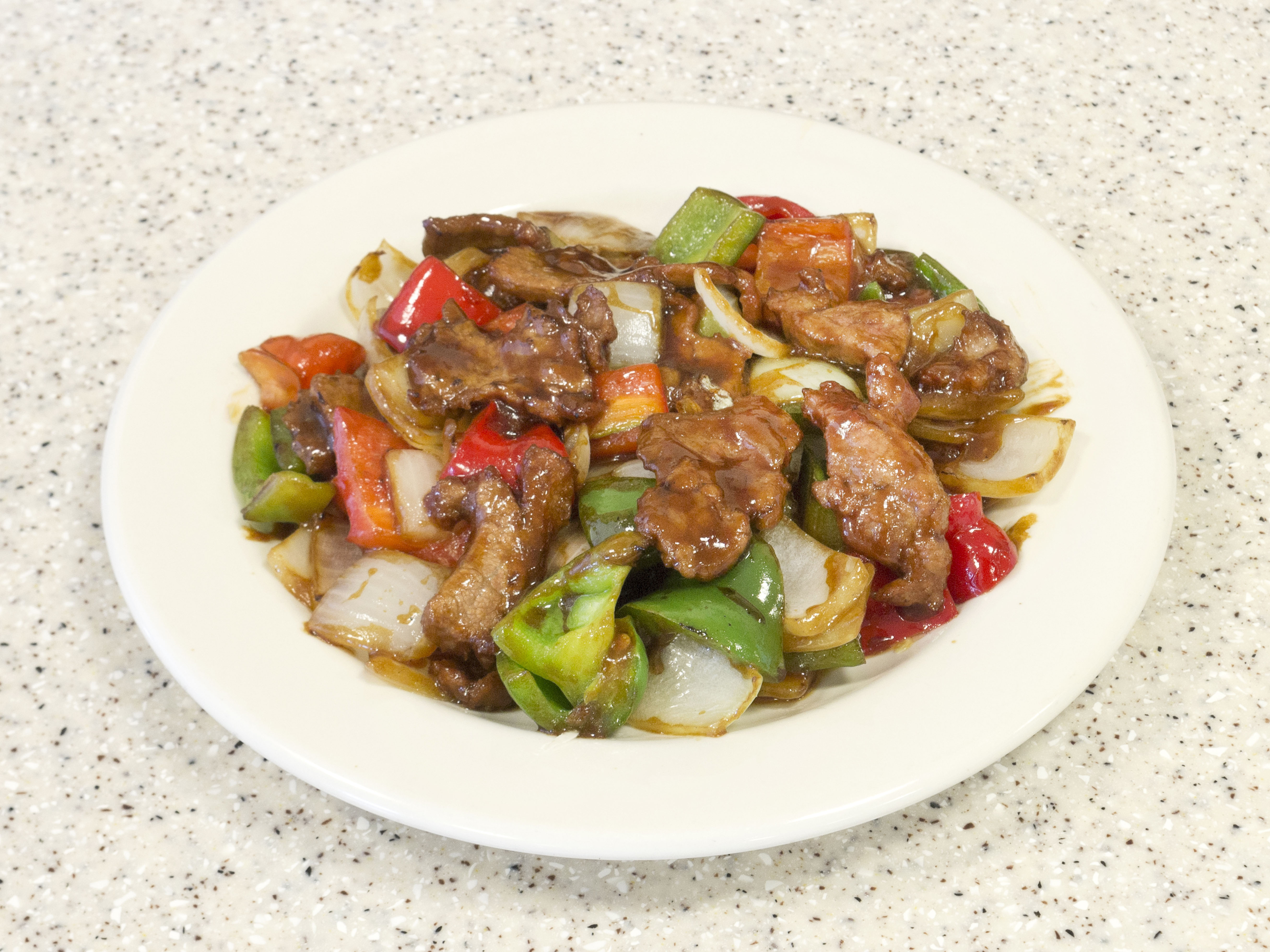 Order P11. Pepper Steak food online from China Island store, Mansfield on bringmethat.com