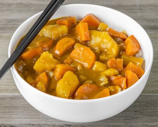 Order Curry Veggie Bowl food online from Rascals Teriyaki Grill store, Torrance on bringmethat.com