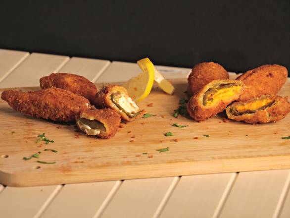 Order Jalapeno Poppers [6 Pcs] food online from Captain Sam Fish & Chicken store, San Diego on bringmethat.com
