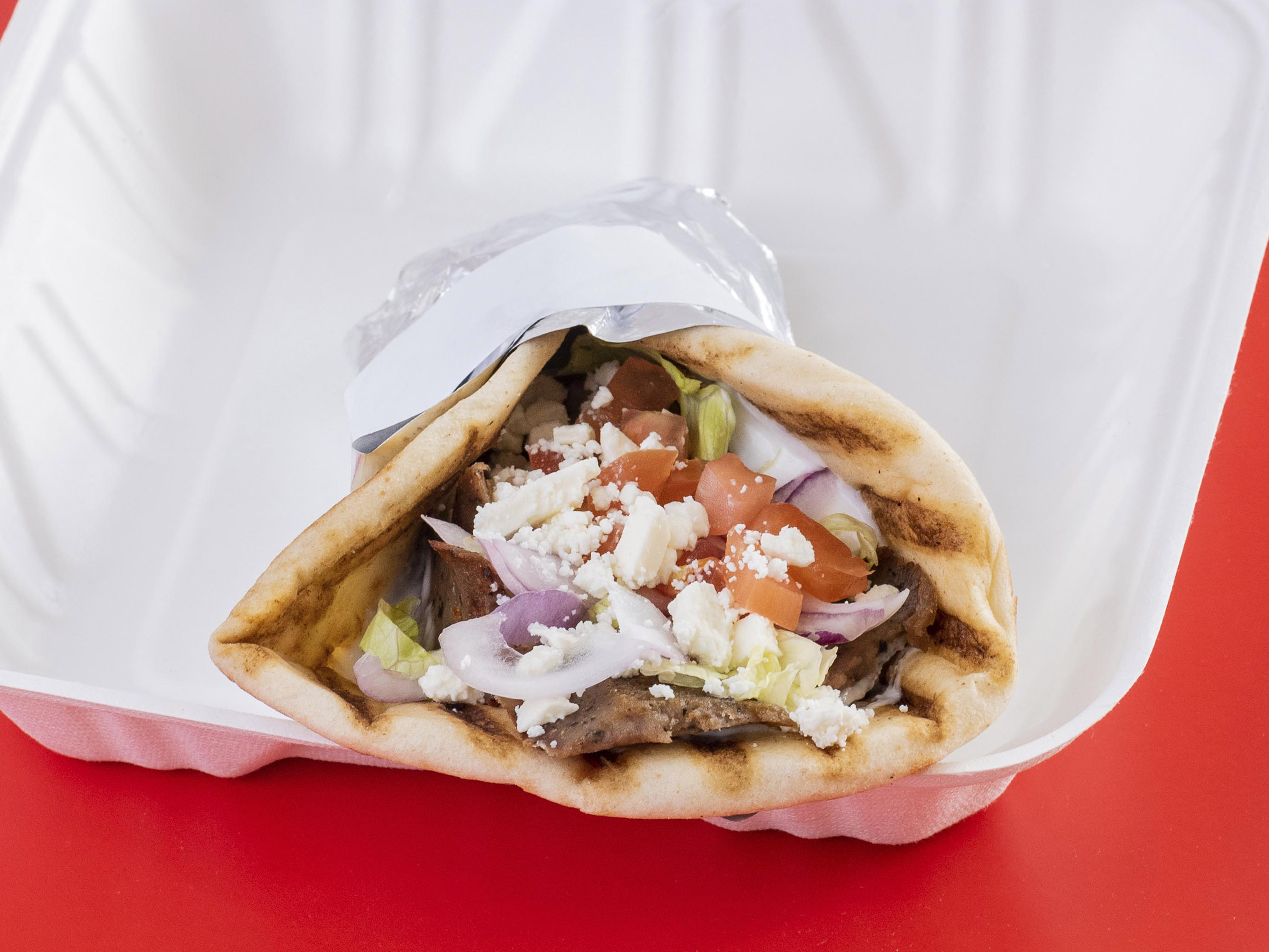 Order Lamb Gyro food online from Chunks Grilled & Fried store, Oxon Hill on bringmethat.com
