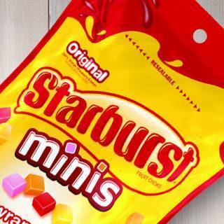 Order Starburst Minis food online from AMC Theatres Lake In The Hills 12 store, Lake In The Hills on bringmethat.com