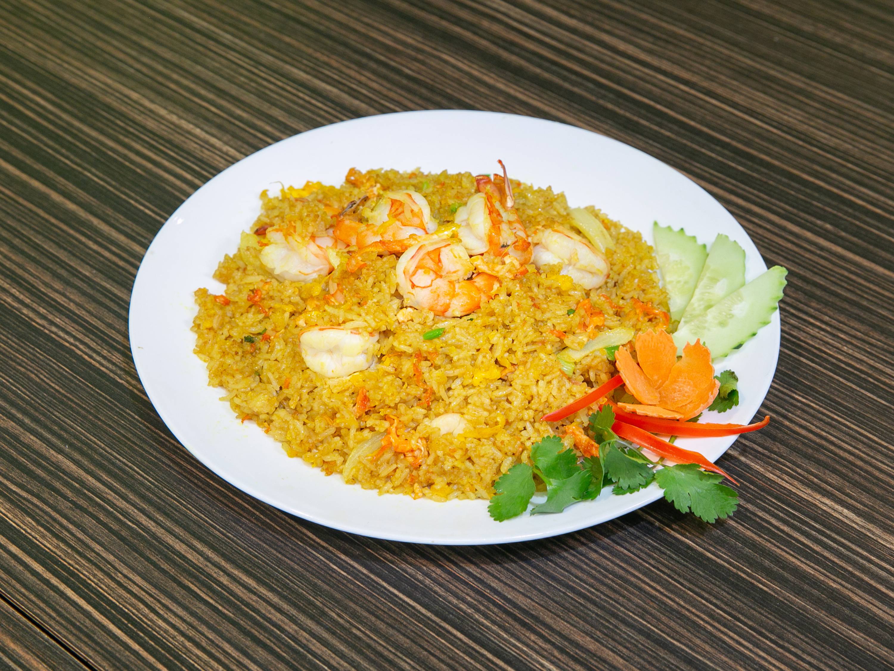 Order 43. Thai Fried Rice food online from The thai grill & noodle bar store, Chicago on bringmethat.com